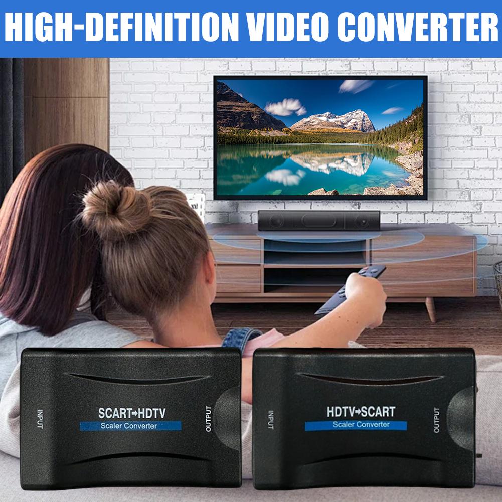 Scart To Hdmi - محول فيديو وصوت من HDMI إلى