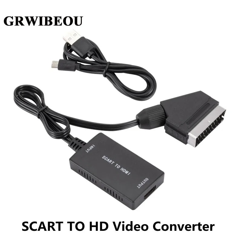 Scart To Hdmi - محول SCART إلى HDMI متوافق مع